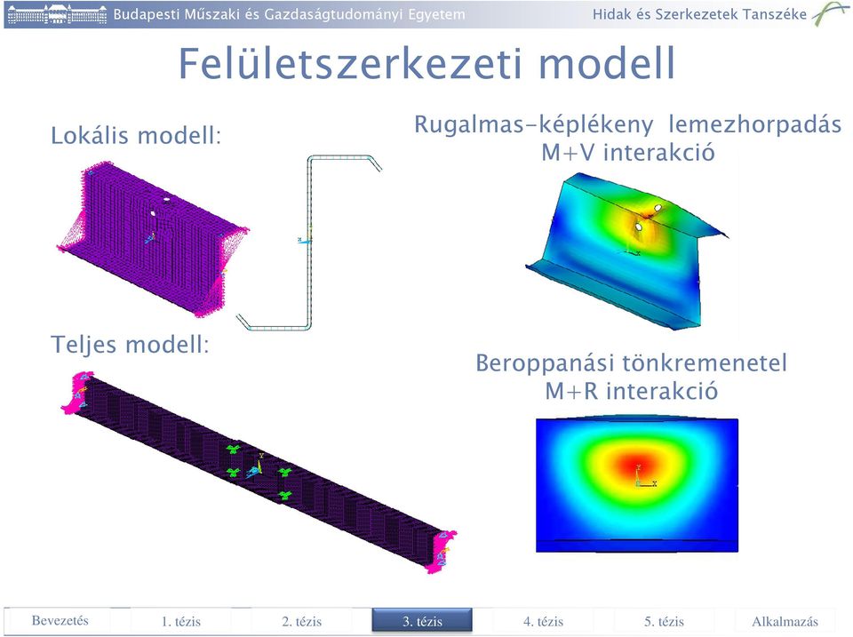 Könnyűszerkezetes Bevezetés tetőrendszerek 1. tézis vizsgálata 2.