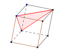 FELADATOK A fogalmak elmélyítésére: Egy háromszög alapú gúla minden lapja egy 10 cm oldalú szabályos háromszög. Határozzuk meg a gúla valamely két lapjának hajlásszögét!