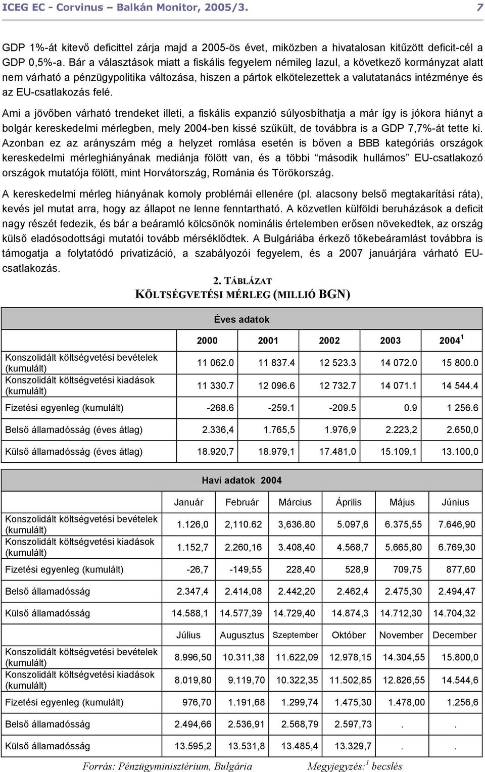 EU-csatlakozás felé.