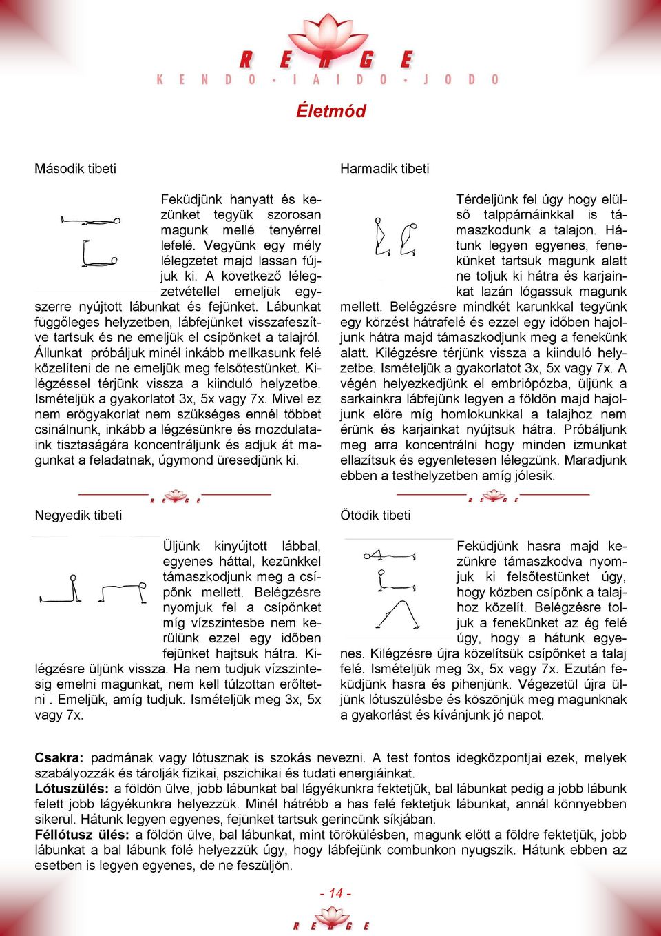 Állunkat próbáljuk minél inkább mellkasunk felé közelíteni de ne emeljük meg felsıtestünket. Kilégzéssel térjünk vissza a kiinduló helyzetbe. Ismételjük a gyakorlatot 3x, 5x vagy 7x.