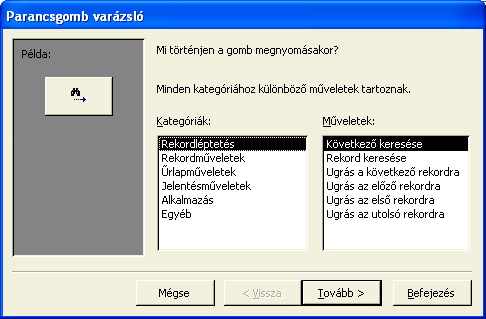 Kötetlen beviteli mezı létrehozása Kattintsunk az Eszközkészlet BEVITELI MEZİ ikonra. Az őrlapon vagy a jelentésben bárhová kattintva alapértelmezett mérető beviteli mezı jön létre.