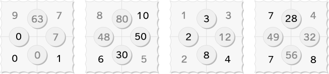 Tk. II. 65/3. feladat: Megoldások: 5 5 + 4 = 29 03 7 + 4 = 25 5 8 4 = 36 4 5 + 6 = 26 04 7 3 = 25 4 5 + 8 = 28 5 6 4 = 26 4 7 11 = 17 4 8 5 = 27 Tk. II. 65/4.