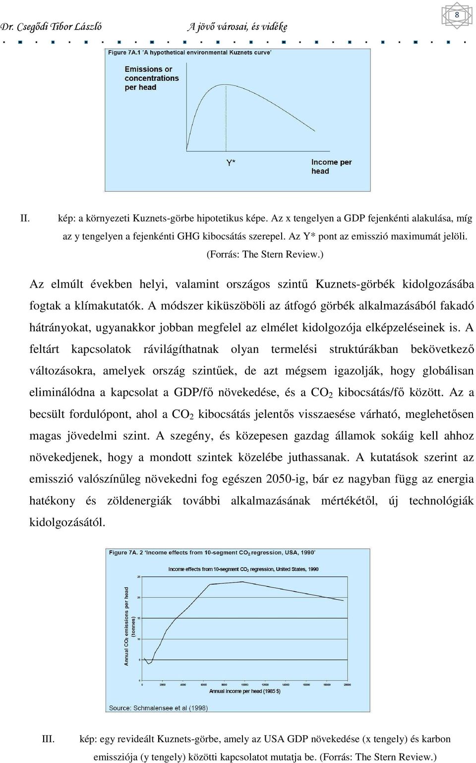 A módszer kiküszöböli az átfogó görbék alkalmazásából fakadó hátrányokat, ugyanakkor jobban megfelel az elmélet kidolgozója elképzeléseinek is.