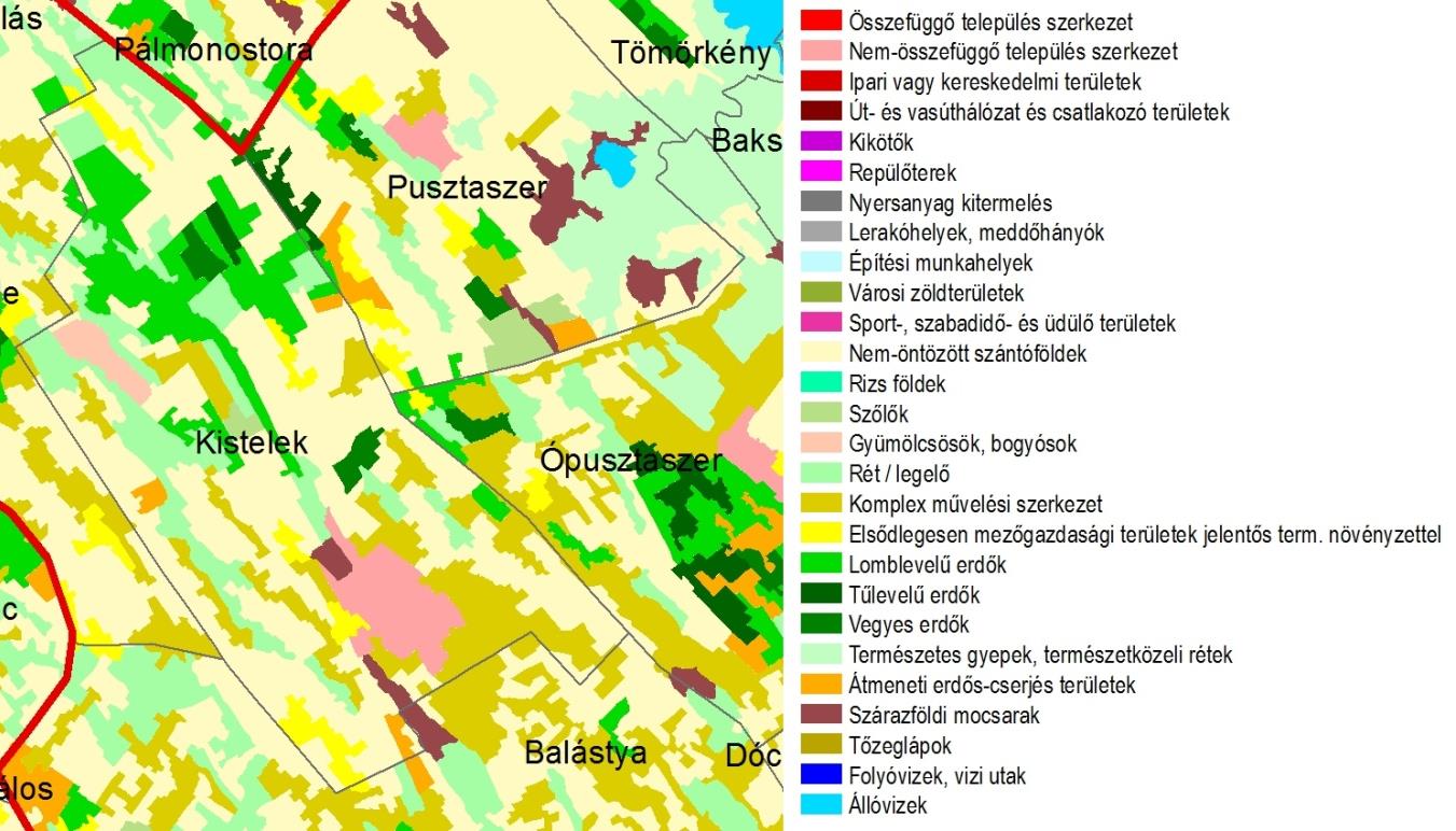 HELYZETFELTÁRÓ - HELYZETELEMZŐ - HELYZETÉRTÉKELŐ MUNKARÉSZEK 98 1. Vizes élőhelyek, mocsárrétek, mocsárerdők, puhafaligetek 2. Gyepek, fáslegelők, esetleg puhafa ligetek 3.