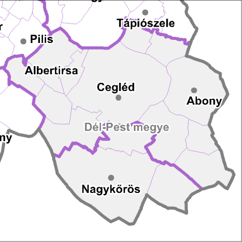 Stratégiai Program munkarész d) beavatkozás: Ceglédi térség fejlesztése [GD3.