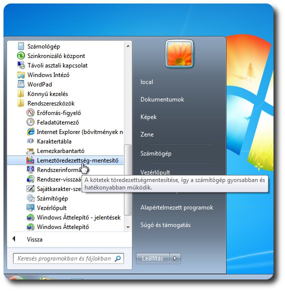 SULIX PROFESSIONAL WINDOWS MELLÉ TÖRTÉNŐ TELEPÍTÉSÉNEK ELŐKÉSZÍTÉSE Windows 7 vagy újabb mellé telepítés előkészítése Amennyiben a számítógépen van a Windows 7 (vagy újabb: Windows 8.