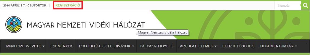 Használati útmutató az MNVH rendszerébe történő regisztrációhoz Tisztelt Partnerünk!