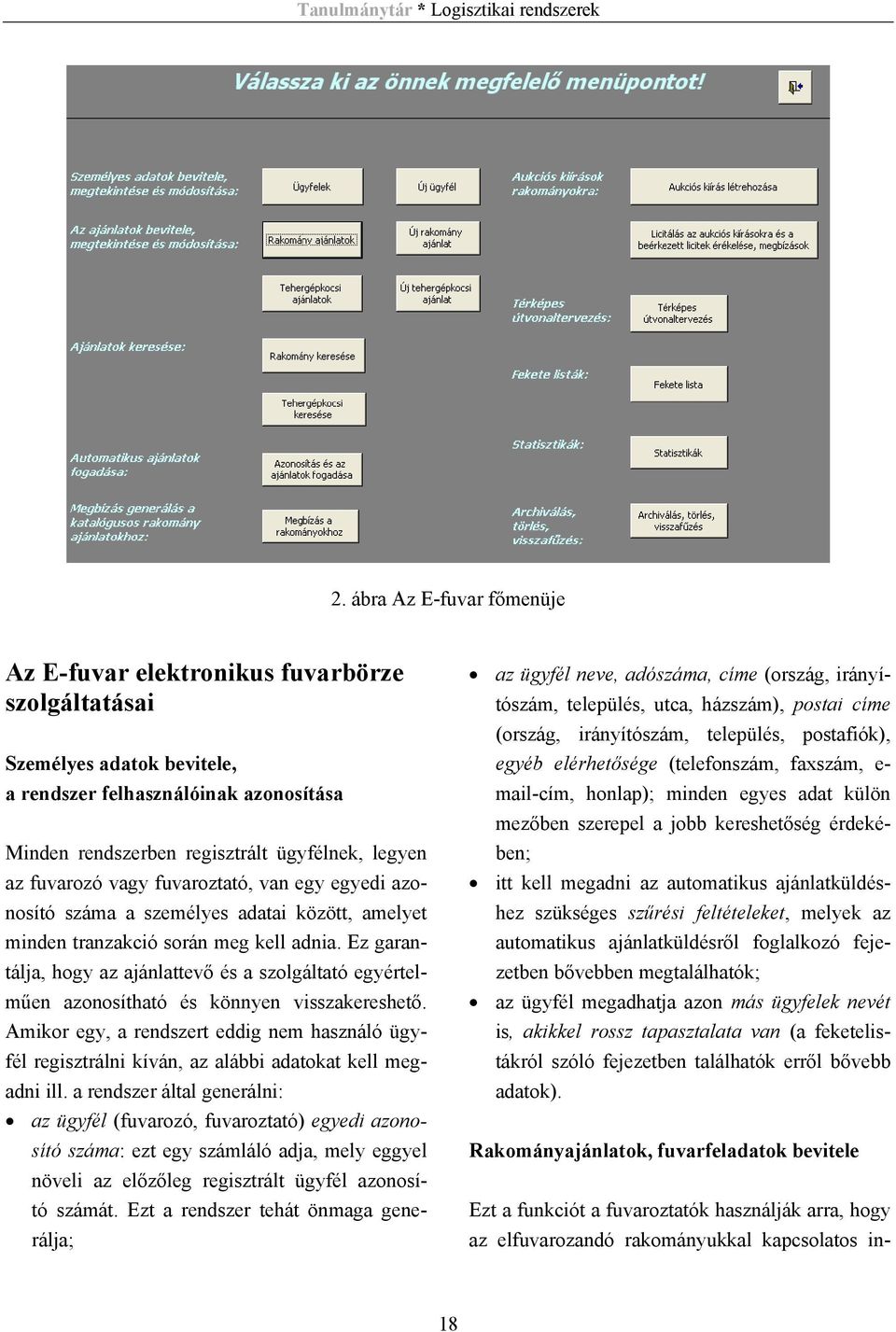 Ez garantálja, hogy az ajánlattevő és a szolgáltató egyértelműen azonosítható és könnyen visszakereshető.