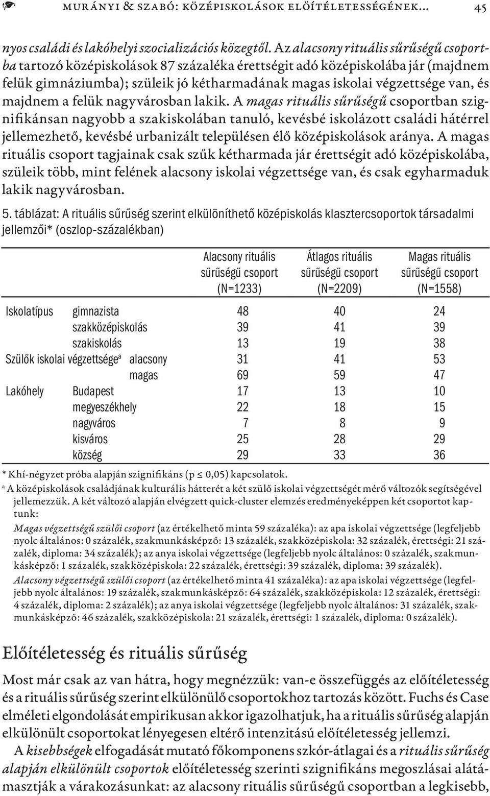 majdnem a felük nagyvárosban lakik.