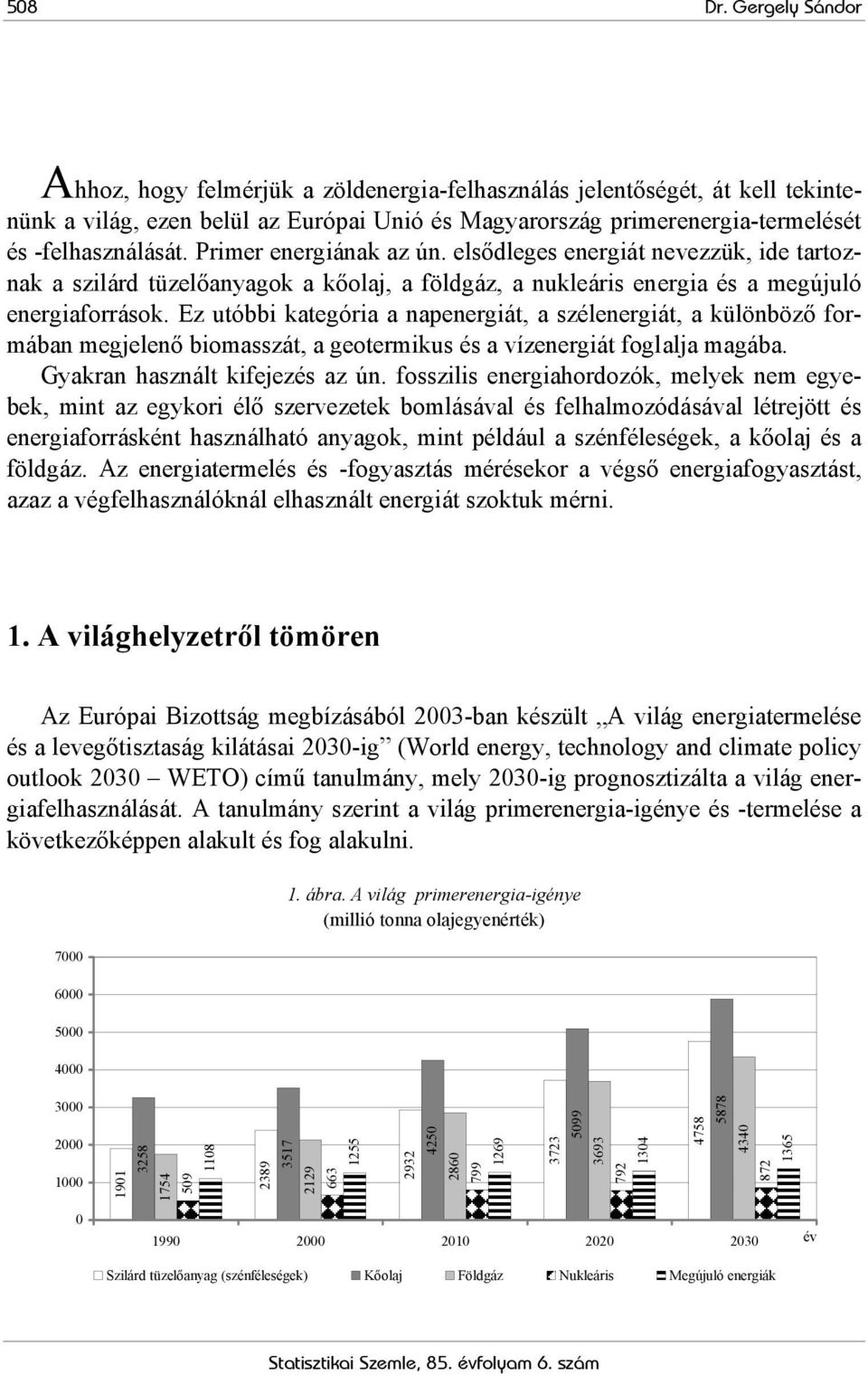 Primer energiának az ún. elsődleges energiát nevezzük, ide tartoznak a szilárd tüzelőanyagok a kőolaj, a földgáz, a nukleáris energia és a megújuló energiaforrások.