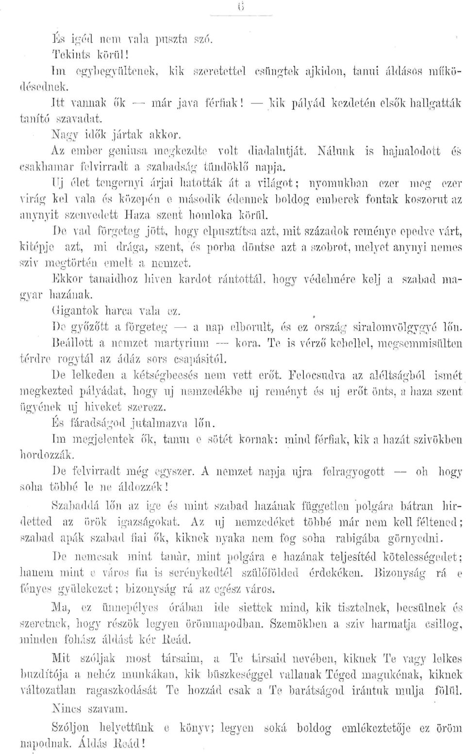 abaü~:íg UmiikHí napj :1. ( j rct tengernyi ií :j:ti tntott;ík M. a.