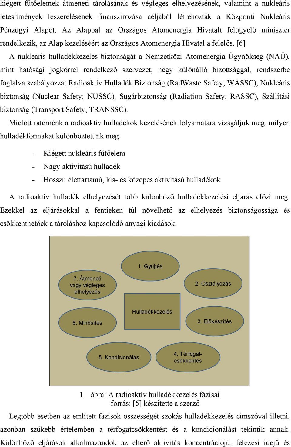 [6] A nukleáris hulladékkezelés biztonságát a Nemzetközi Atomenergia Ügynökség (NAÜ), mint hatósági jogkörrel rendelkező szervezet, négy különálló bizottsággal, rendszerbe foglalva szabályozza: