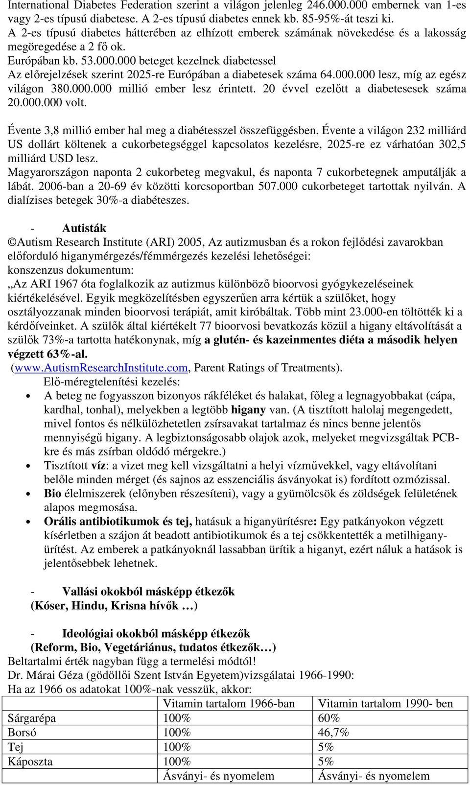 000 beteget kezelnek diabetessel Az előrejelzések szerint 2025-re Európában a diabetesek száma 64.000.000 lesz, míg az egész világon 380.000.000 millió ember lesz érintett.