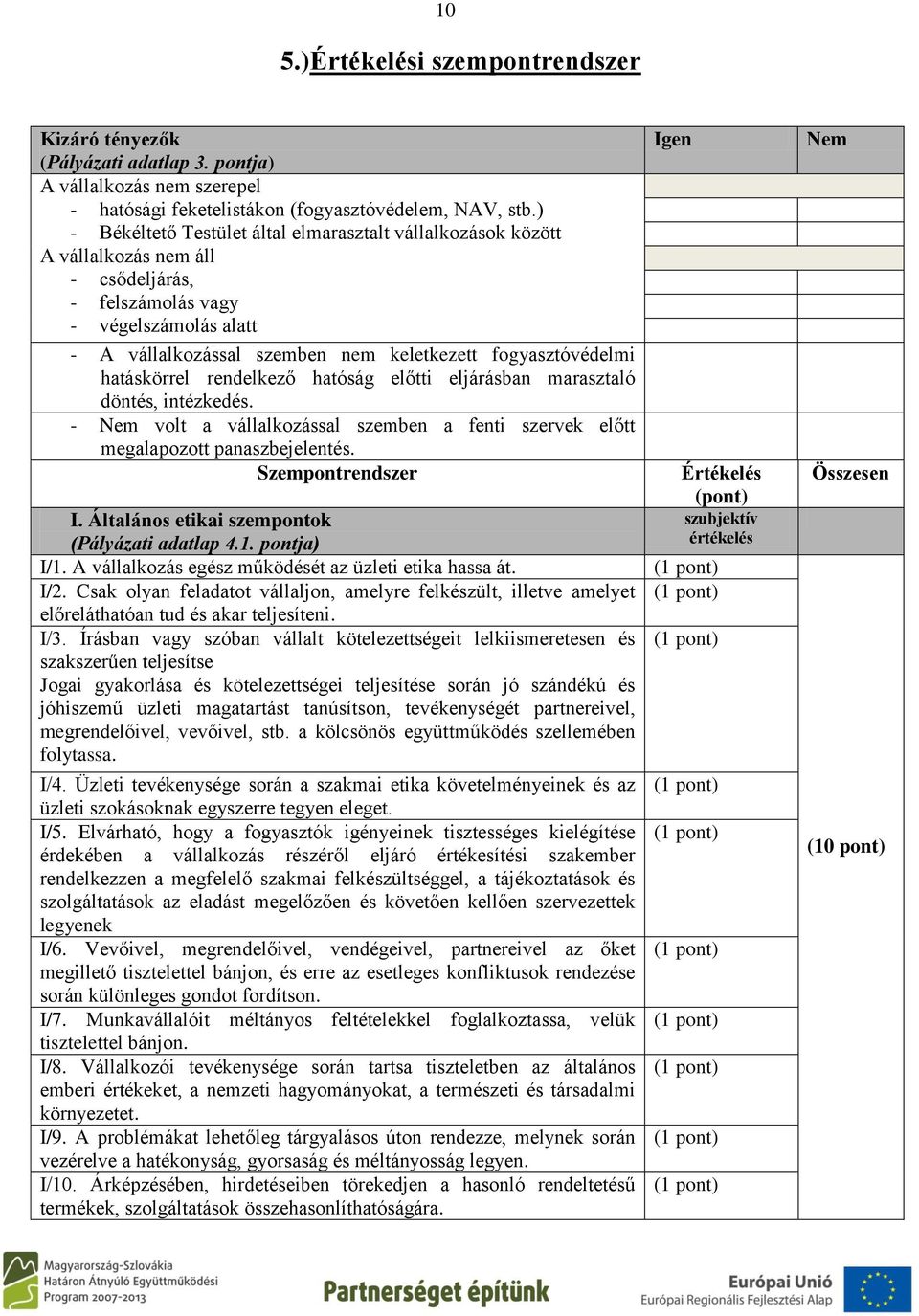 fogyasztóvédelmi hatáskörrel rendelkező hatóság előtti eljárásban marasztaló döntés, intézkedés. - Nem volt a vállalkozással szemben a fenti szervek előtt megalapozott panaszbejelentés.