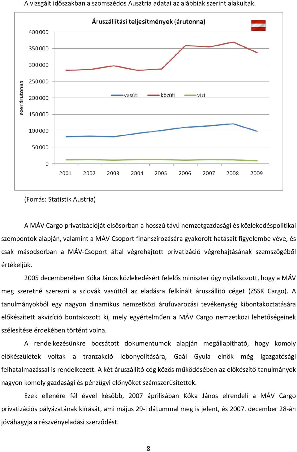 figyelembe véve, és csak másodsorban a MÁV-Csoport által végrehajtott privatizáció végrehajtásának szemszögéből értékeljük.