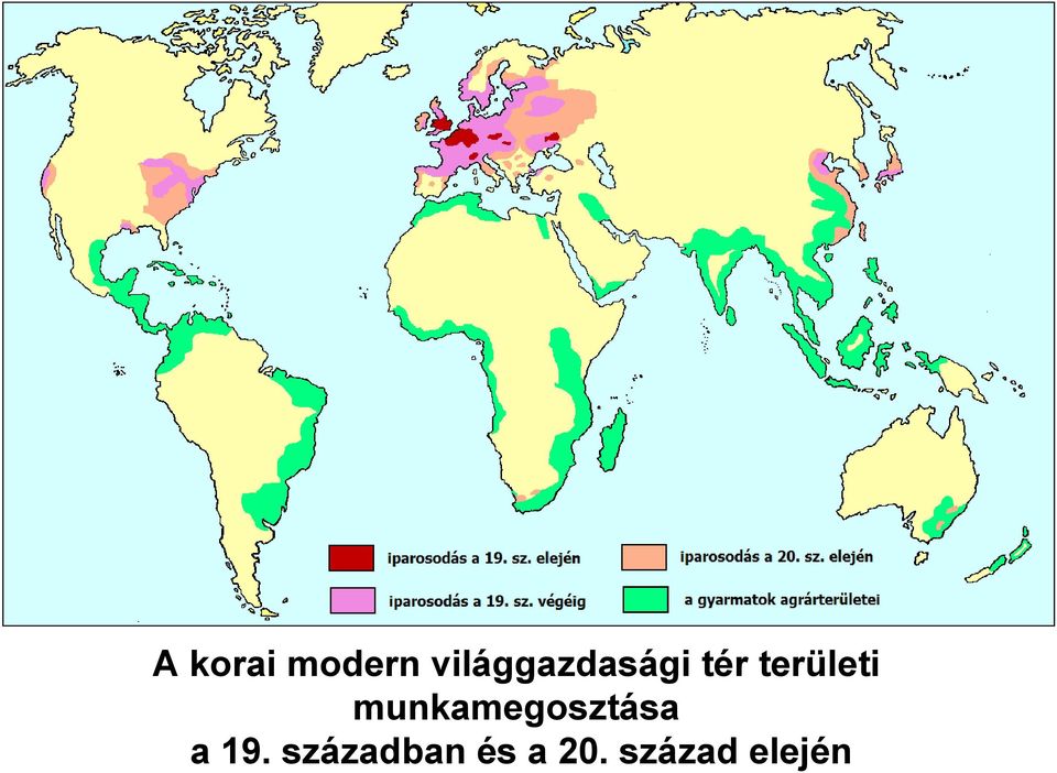 területi munkamegosztása