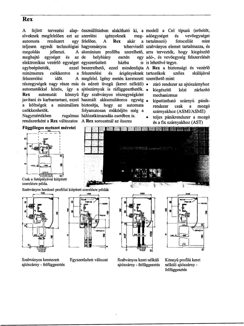 A aluminium profilba szerelheto, arra terveztek, hogy kiegesziw meghajro egyseget es az de helyhiany eseten egy ado-, es vev5egyseg felszereleset elektronikus vezerlo egyseget egyszerfisitett hazba