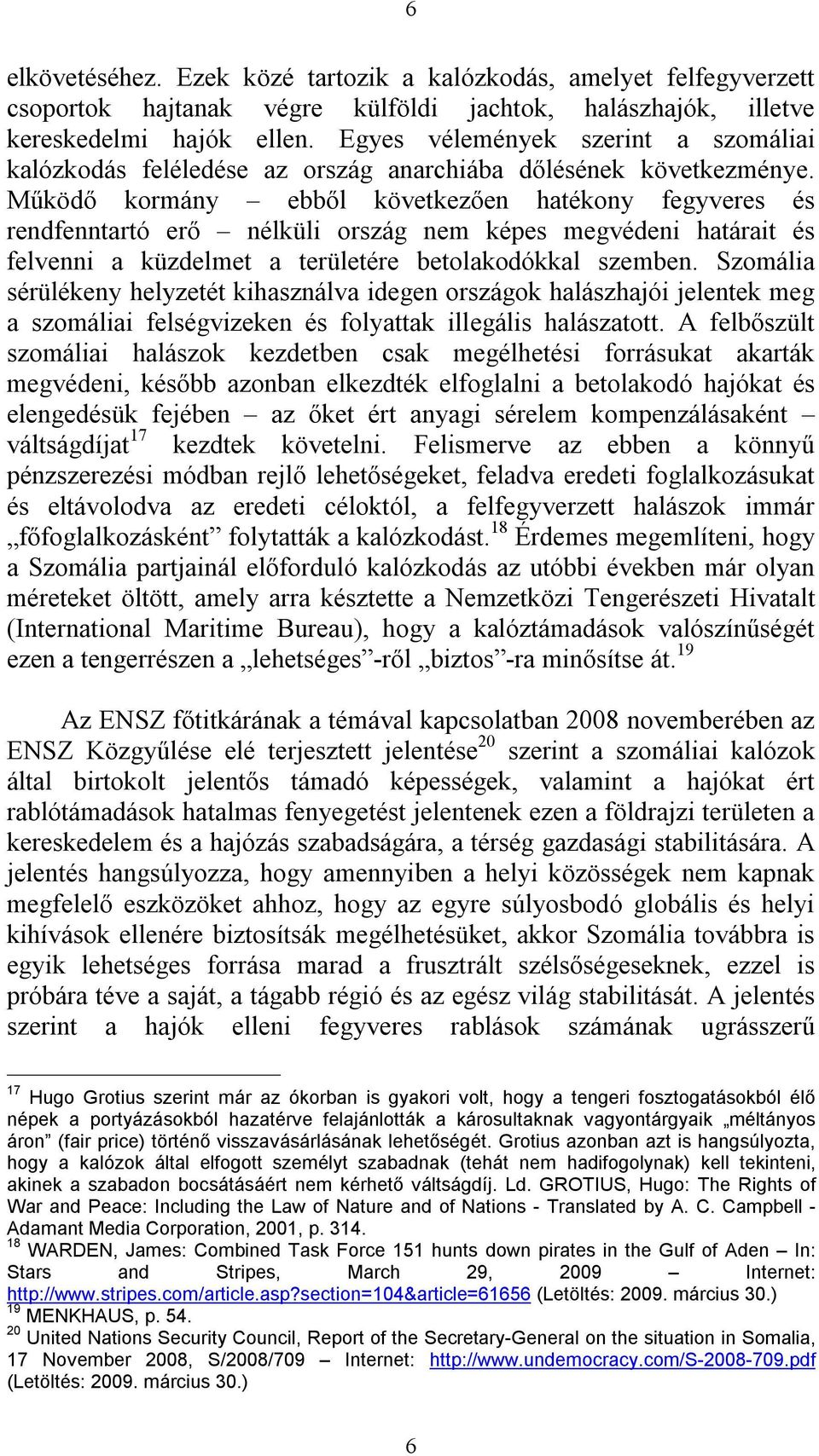 Működő kormány ebből következően hatékony fegyveres és rendfenntartó erő nélküli ország nem képes megvédeni határait és felvenni a küzdelmet a területére betolakodókkal szemben.