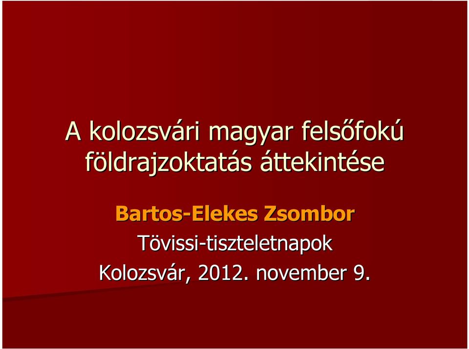 Bartos-Elekes Zsombor