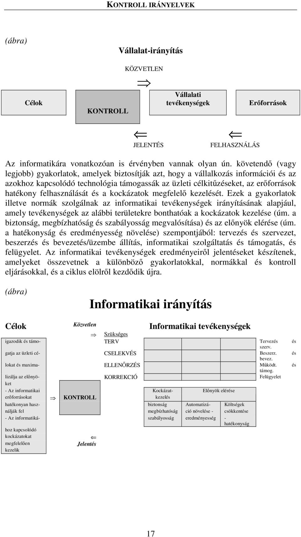 felhasználását és a kockázatok megfelel kezelését.