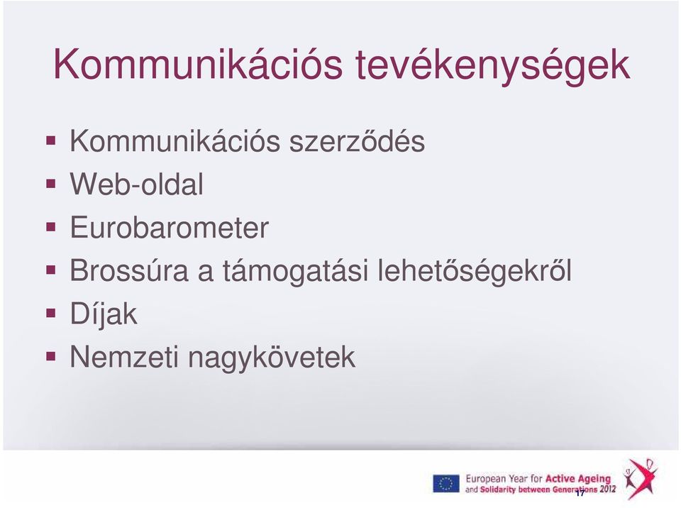 Eurobarometer Brossúra a támogatási