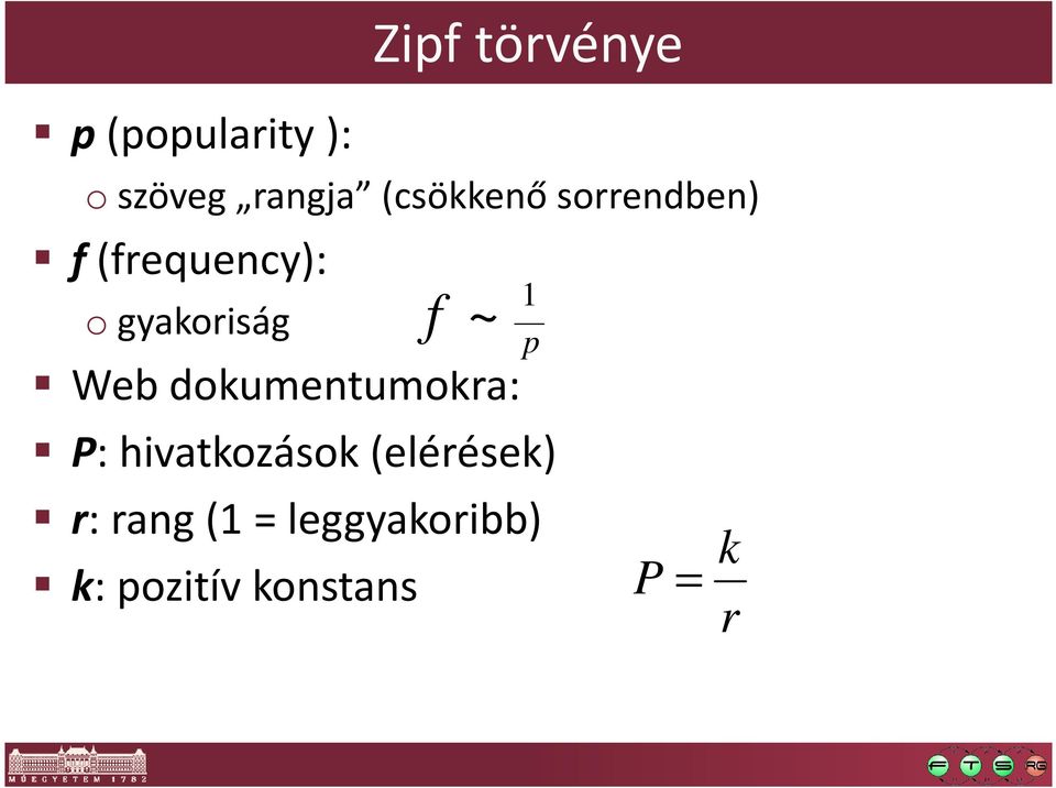 ~ Web dokumentumokra: P: hivatkozások (elérések)