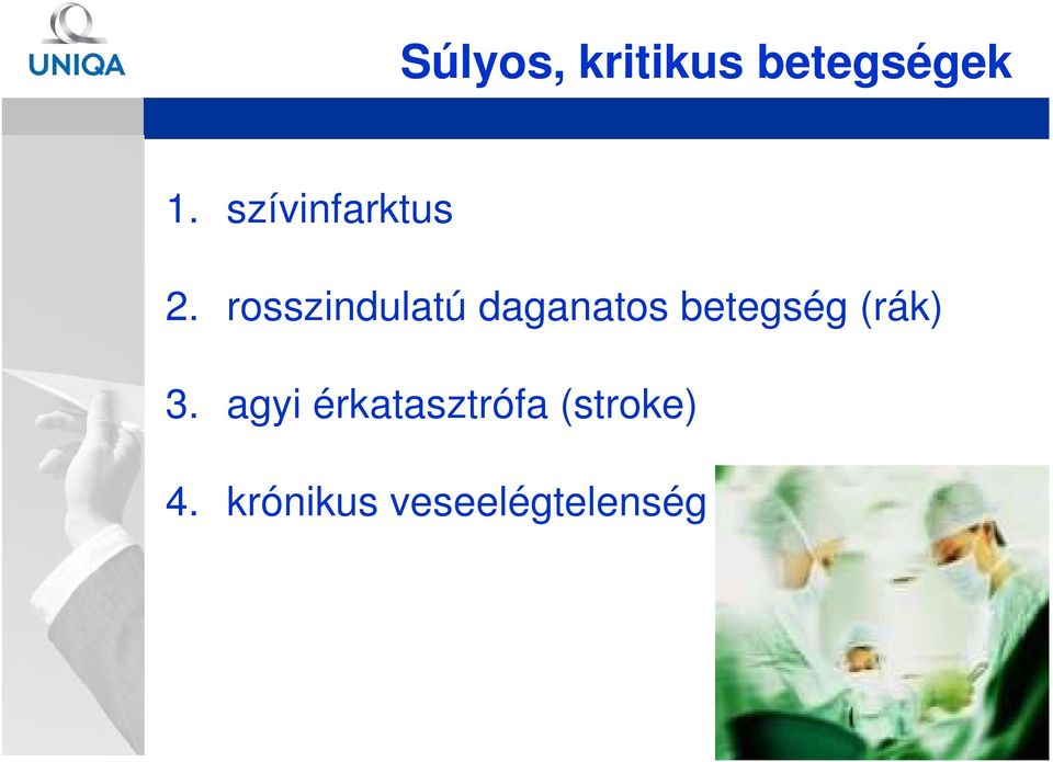 rosszindulatú daganatos betegség