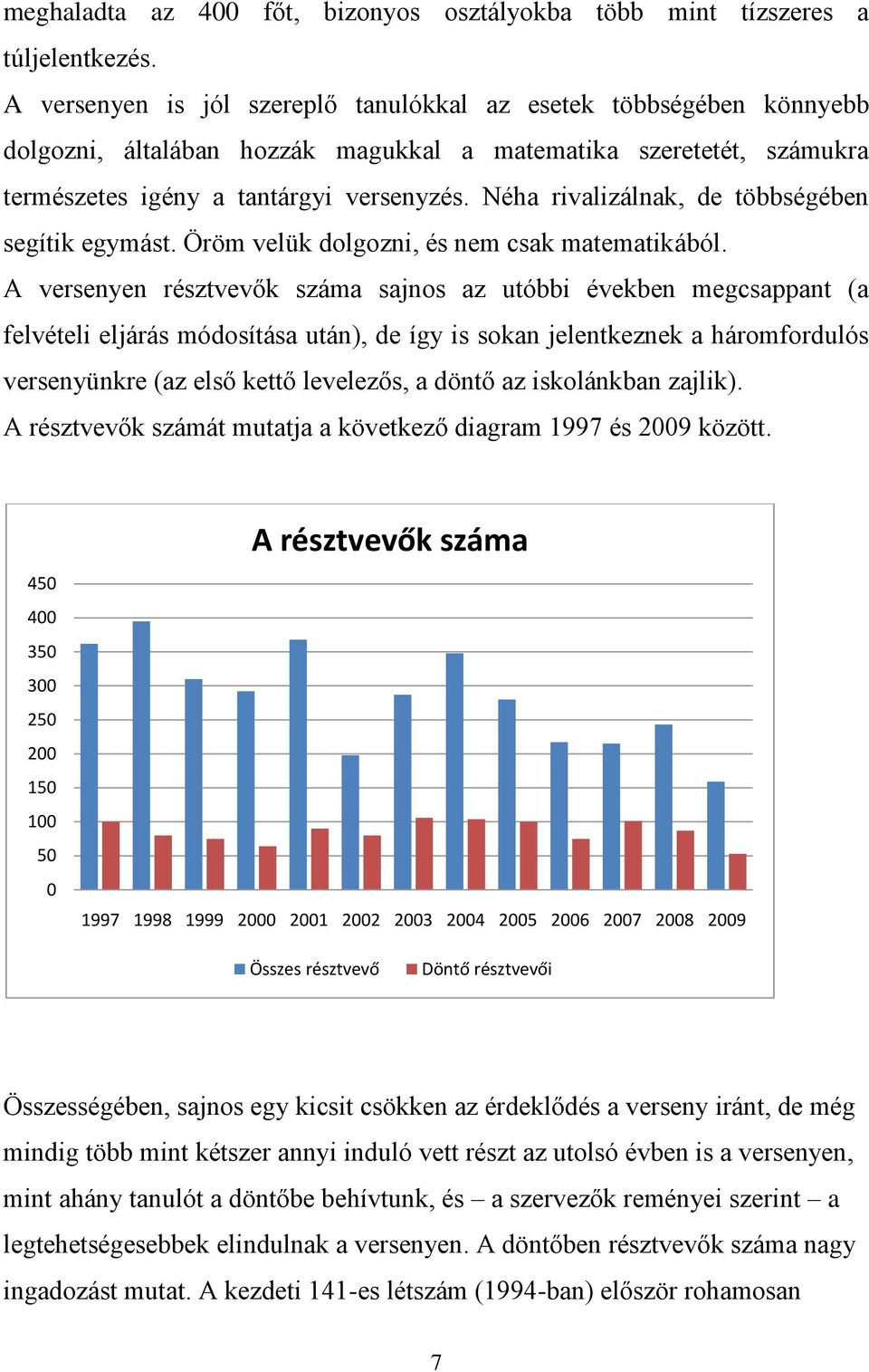 Néha rivalizálnak, de többségében segítik egymást. Öröm velük dolgozni, és nem csak matematikából.