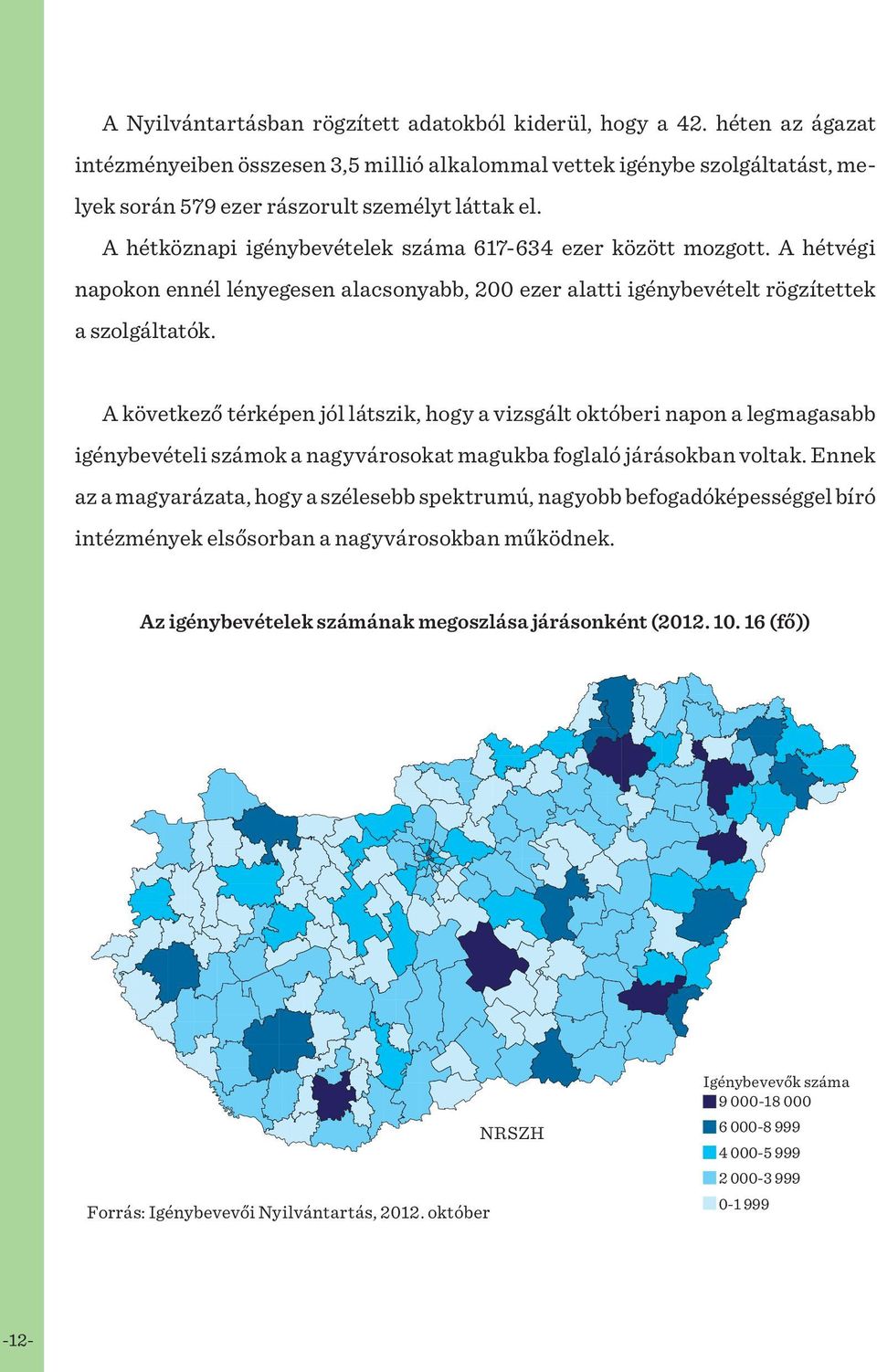 A hétköznapi igénybevételek száma 617-634 ezer között mozgott. A hétvégi napokon ennél lényegesen alacsonyabb, 200 ezer alatti igénybevételt rögzítettek a szolgáltatók.