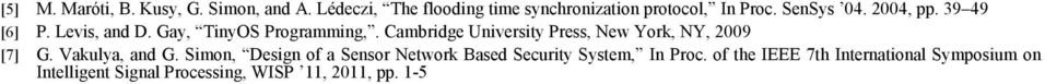 Cambridge University Press, New York, NY, 2009 [7] G. Vakulya, and G.