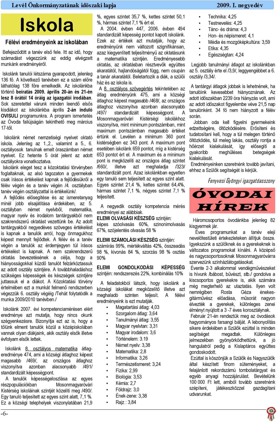 Sok szeretettel várunk minden leendő elsős kisdiákot z iskolánkb április 2-án induló OVISULI progrmunkr. A progrm ismertetés z Óvod fliújságán tekinthető meg március 17-től.
