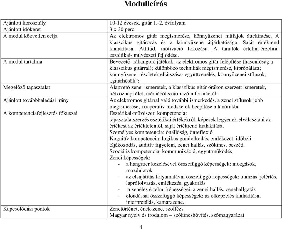 Attitőd, motiváció fokozása. A tanulók értelmi-érzelmiesztétikai- mővészeti fejlıdése.