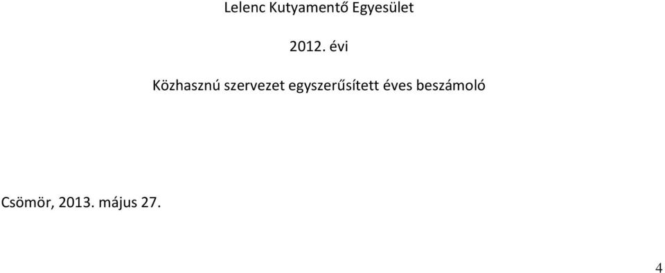 szervezet egyszerűsített