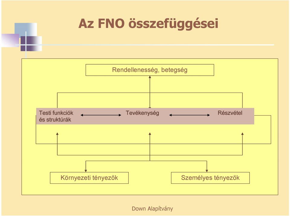 funkciók Tevékenység Részvétel és