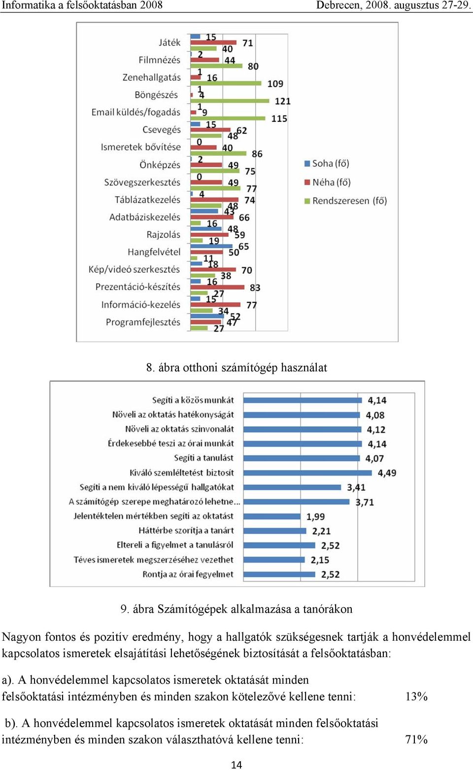 kapcsolatos ismeretek elsajátítási lehetőségének biztosítását a felsőoktatásban: a).