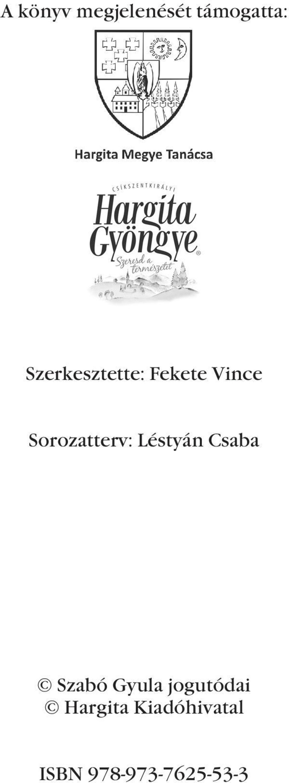 Sorozatterv: Léstyán Csaba Szabó