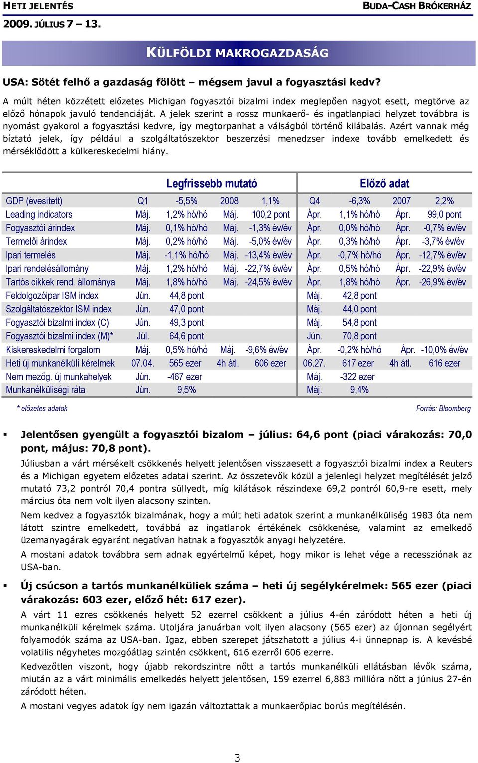 A jelek szerint a rossz munkaerő- és ingatlanpiaci helyzet továbbra is nyomást gyakorol a fogyasztási kedvre, így megtorpanhat a válságból történő kilábalás.