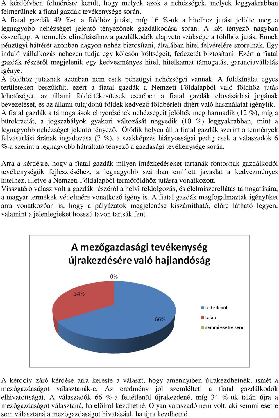 A termelés elindításához a gazdálkodók alapvető szüksége a földhöz jutás. Ennek pénzügyi háttérét azonban nagyon nehéz biztosítani, általában hitel felvételére szorulnak.