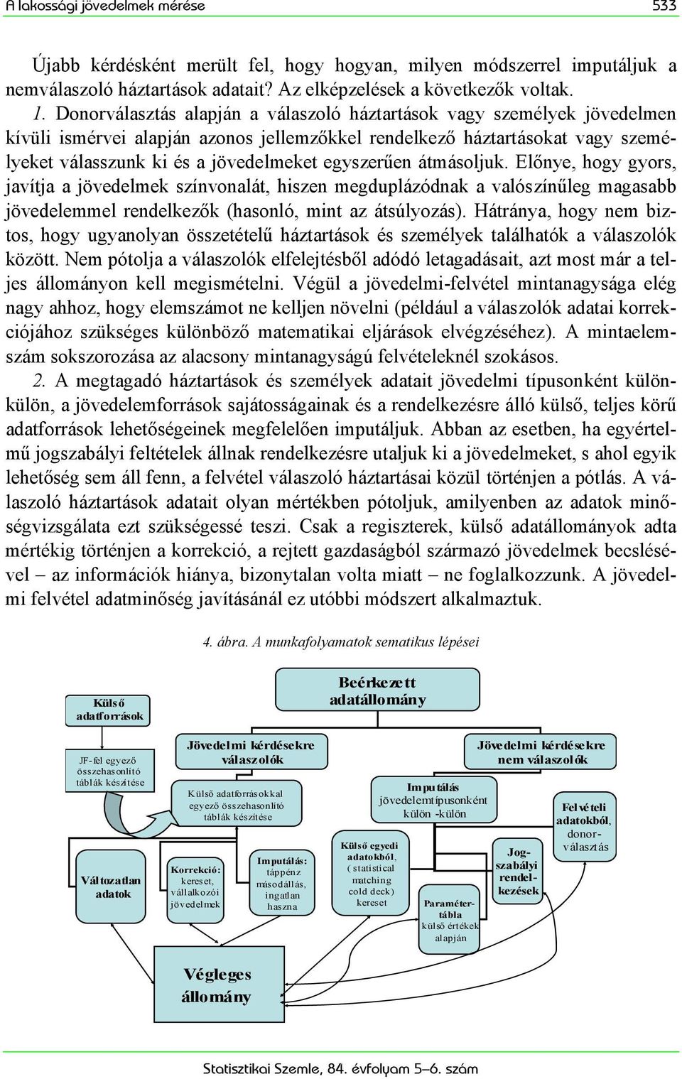 egyszerűen átmásoljuk. Előnye, hogy gyors, javítja a jövedelmek színvonalát, hiszen megduplázódnak a valószínűleg magasabb jövedelemmel rendelkezők (hasonló, mint az átsúlyozás).