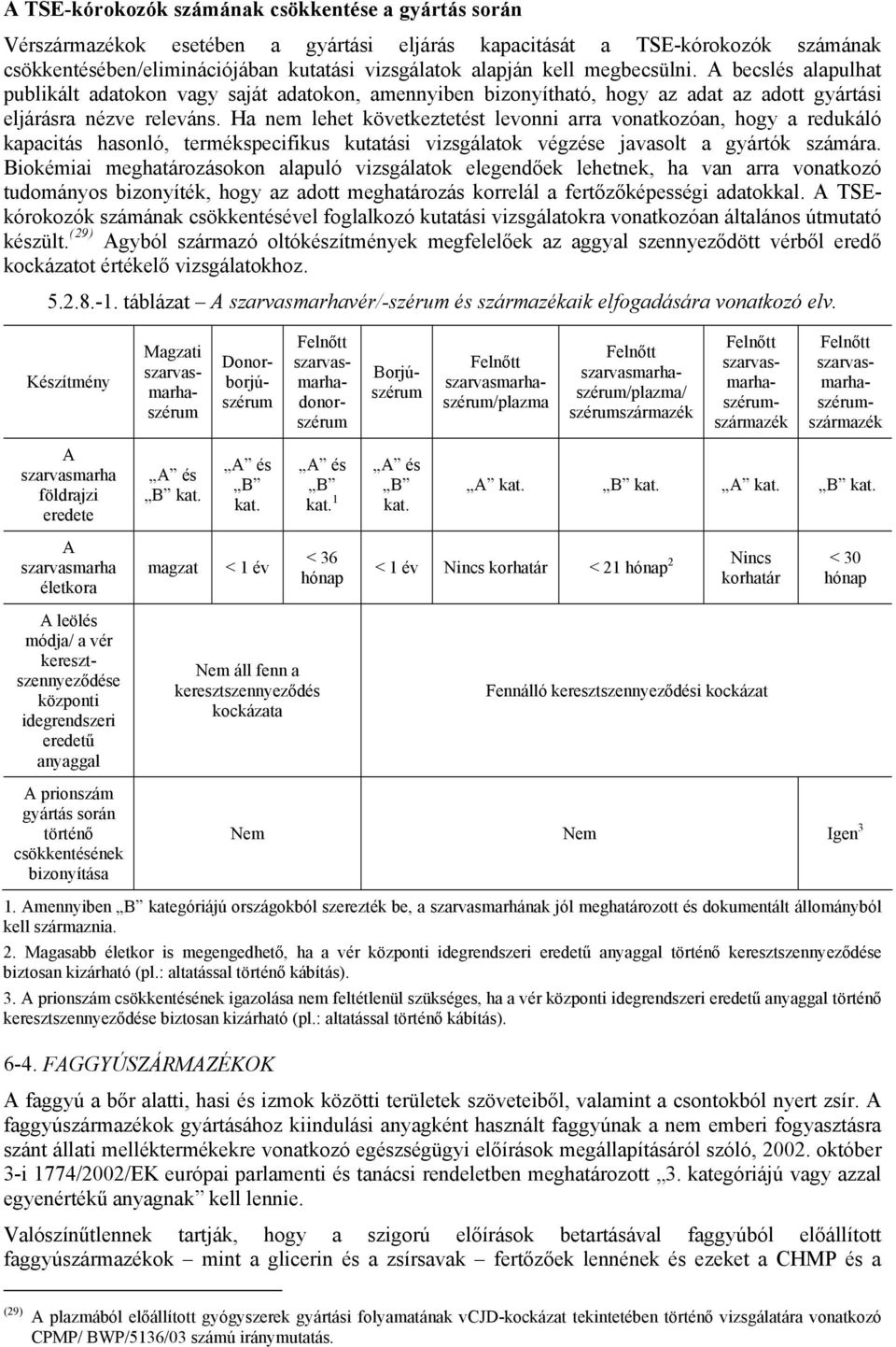 Ha nem lehet következtetést levonni arra vonatkozóan, hogy a redukáló kapacitás hasonló, termékspecifikus kutatási vizsgálatok végzése javasolt a gyártók számára.