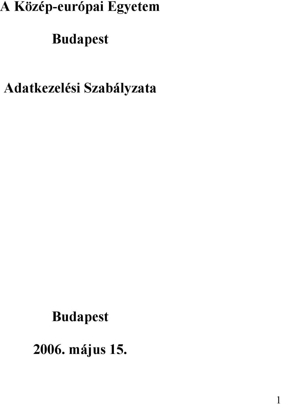 Adatkezelési