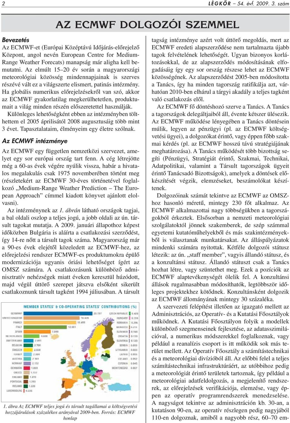 Az elmúlt 15 20 év során a magyarországi meteorológiai közösség mindennapjainak is szerves részévé vált ez a világszerte elismert, patinás intézmény.