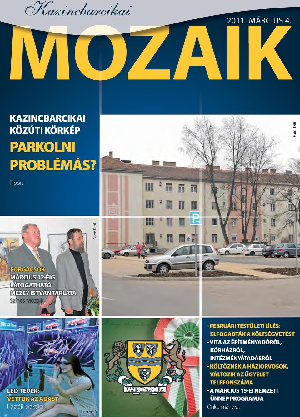 VETTÜK AZ ADÁST Háztáji praktikák Illusztráció - FEBRUÁRI TESTÜLETI ÜLÉS: ELFOGADTÁK A KÖLTSÉGVETÉST - VITA AZ