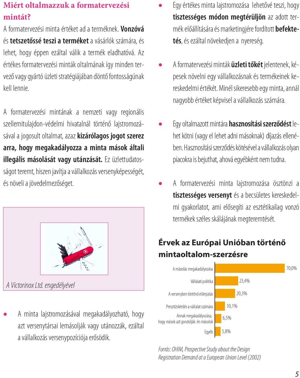 Az értékes formatervezési minták oltalmának így minden tervező vagy gyártó üzleti stratégiájában döntő fontosságúnak kell lennie.