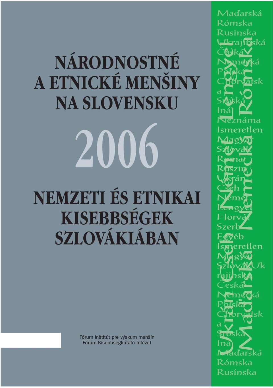 Neznáma Ismeretlen Magyar Szlovák Roma Ruszin Ukrán Cseh Német Lengyel Horvát Szerb Egyéb Ismeretlen Magyar SzlovákUk