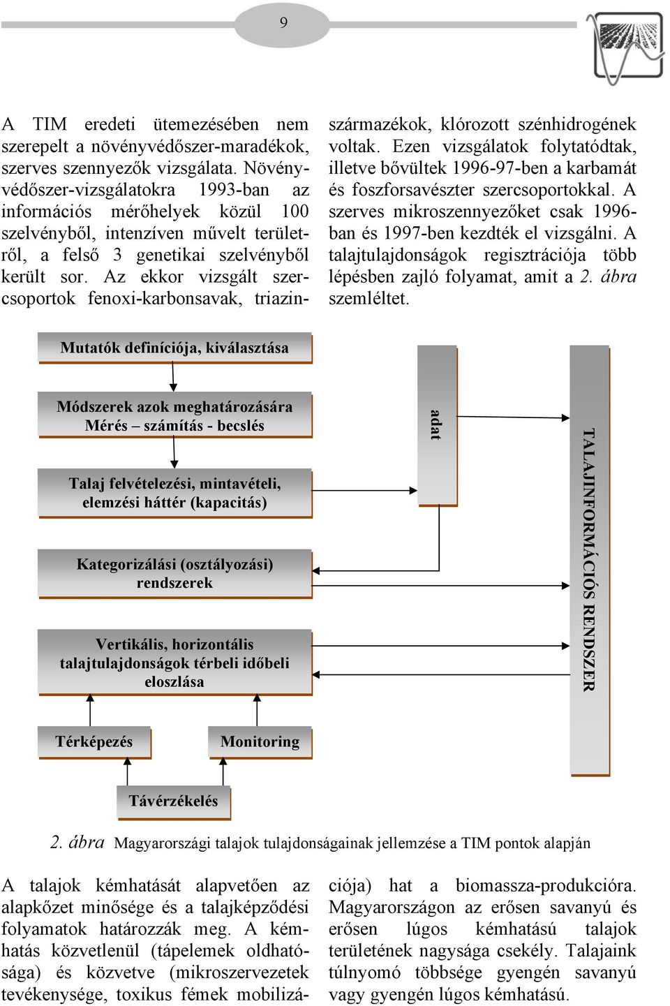 Az ekkor vizsgált szercsoportok fenoxi-karbonsavak, triazinszármazékok, klórozott szénhidrogének voltak.