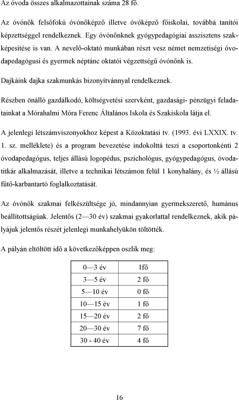 Dajkáink dajka szakmunkás bizonyítvánnyal rendelkeznek.