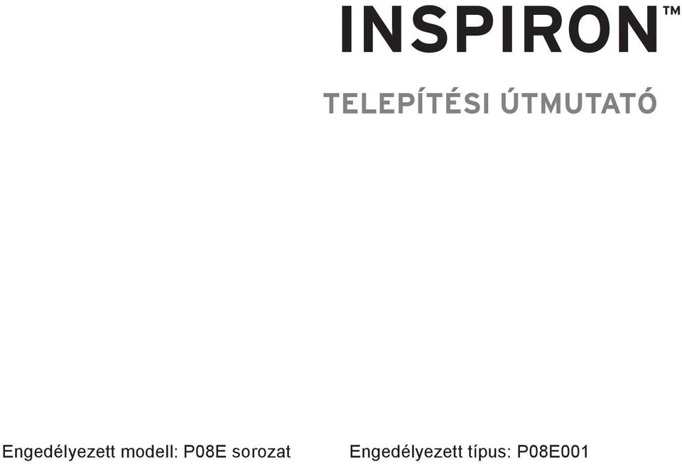 modell: P08E sorozat