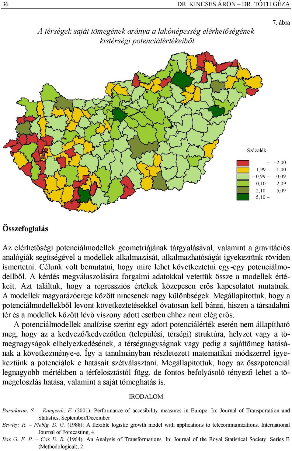 alkalmazását, alkalmazhatóságát gyekeztünk rövden smertetn. Célunk volt bemutatn, hogy mre lehet következtetn egy-egy potencálmodellből.