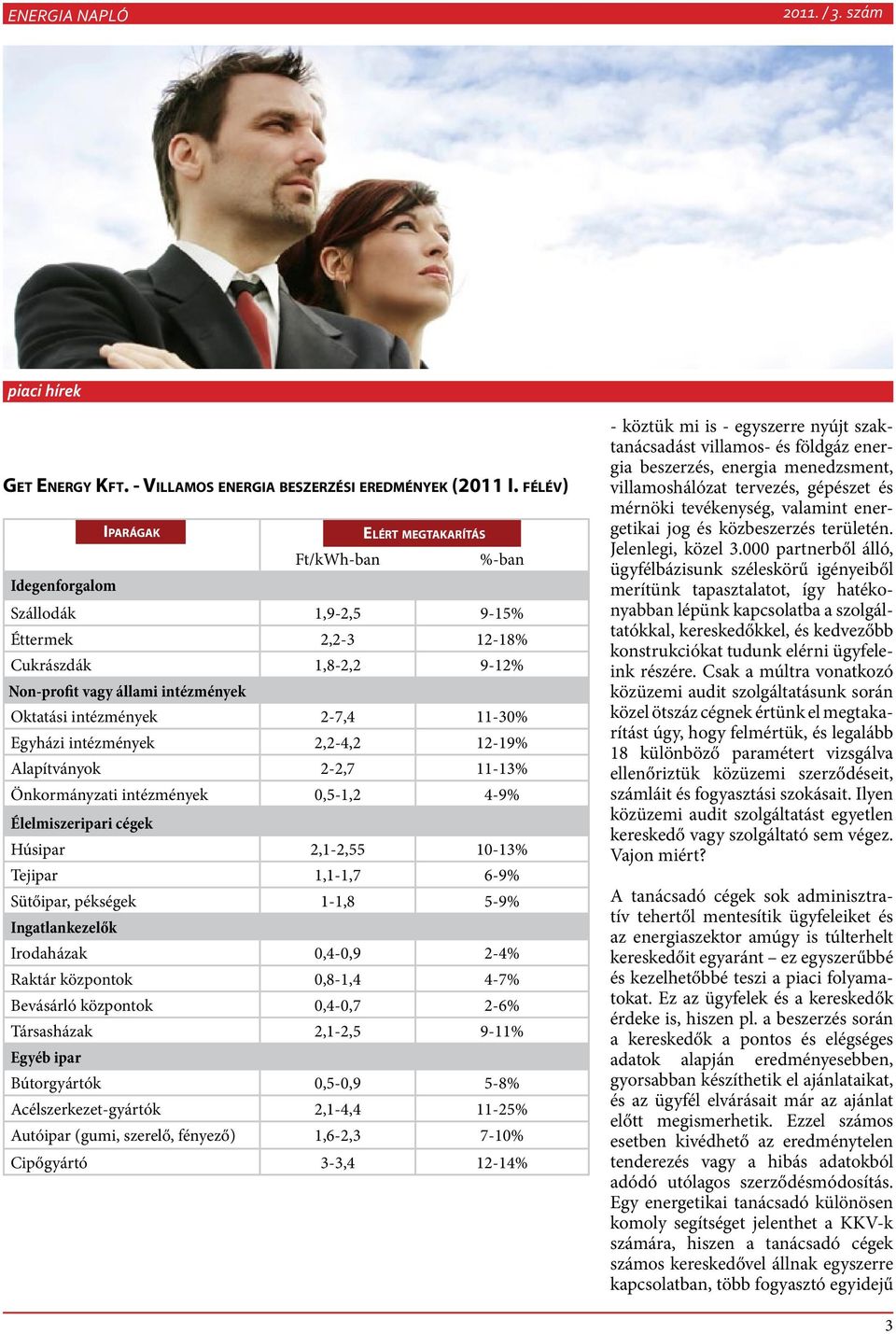 11-30% Egyházi intézmények 2,2-4,2 12-19% Alapítványok 2-2,7 11-13% Önkormányzati intézmények 0,5-1,2 4-9% Élelmiszeripari cégek Húsipar 2,1-2,55 10-13% Tejipar 1,1-1,7 6-9% Sütőipar, pékségek 1-1,8